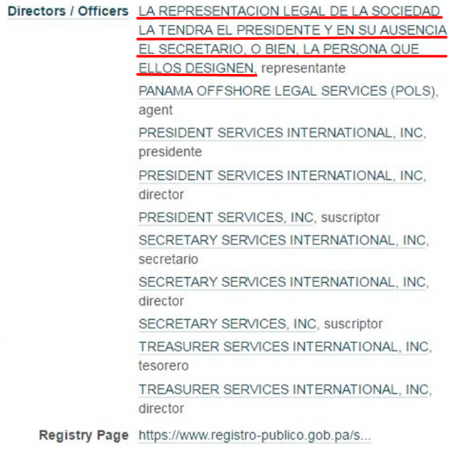 ▲「OpenCorporates」に掲載されている「SOKA GAKKAI,INC」の「Directors／Officers」
