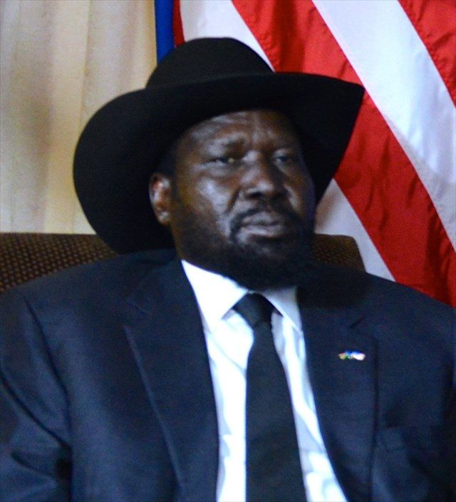▲サルバ・キール南スーダン大統領（ウィキメディア・コモンズより転載）