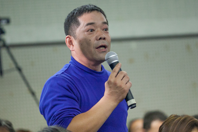 ▲東京中央市場労働組合執行委員長の中澤誠氏