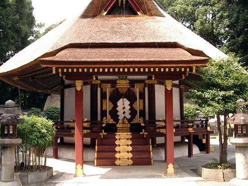 ▲京都市左京区の吉田神社境内にある斎場。吉田兼倶の構想により、1484年に建てられた（写真：Wikipedia）