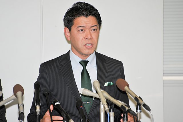 日本維新の会千葉県第一選挙区支部長長谷川豊氏