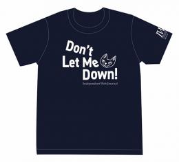 Tシャツ Don't Let Me Down! (ネイビー)